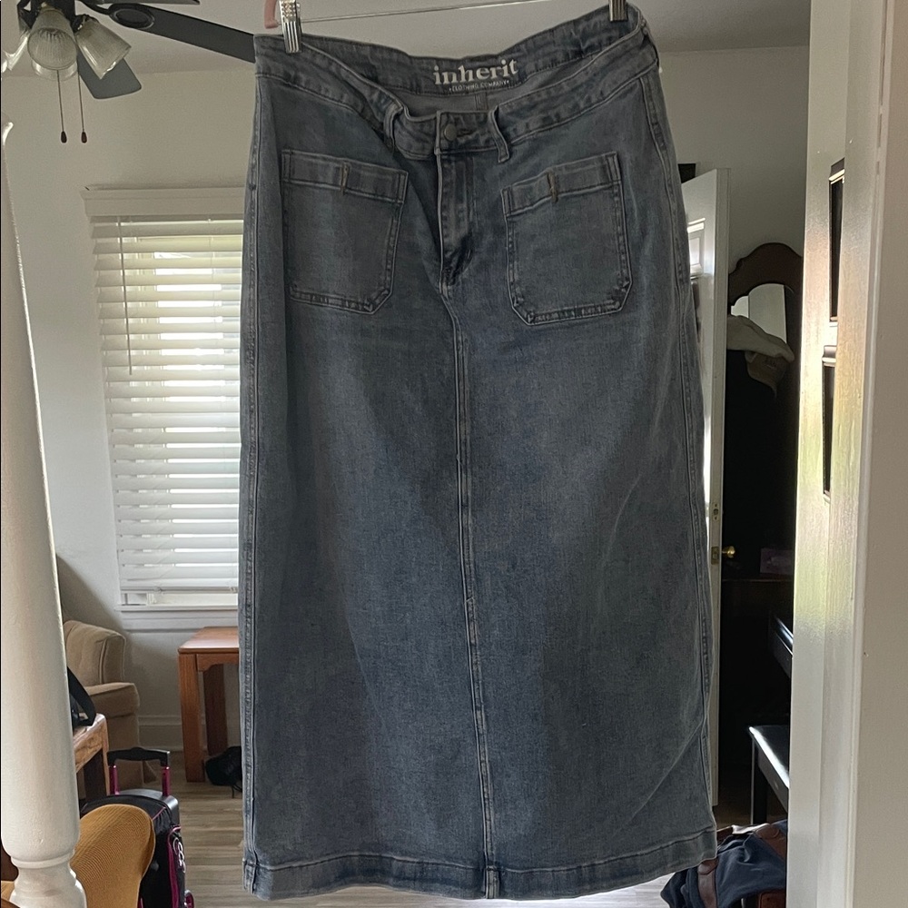 Inherit Women's Classic Denim Skirt, only wore one time.